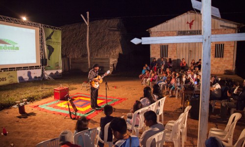 INTEGRAÇÃO DO FESTICINEAMAZONIA CHEGA DESTA VEZ A VERSALLES BOLÍVIA.