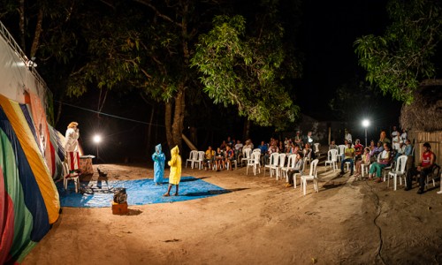 FESTCINEAMAZÔNIA ITINERANTE PELO VALE DO GUAPORÉ CHEGA AO QUILOMBO DE SANTO ANTÔNIO