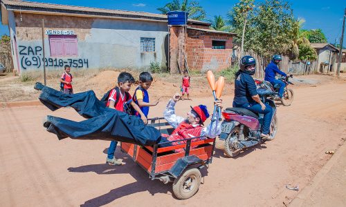 Extrema lota atividade do Cineamazônia Itinerante